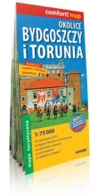 Okolice Bydgoszczy i Torunia comfort! map laminowana mapa turystyczna