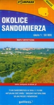 OKOLICE SANDOMIERZA MAPA TURYSTYCZNA COMPASS 9788376051840