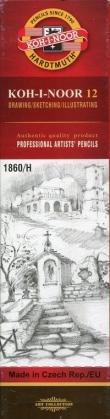 Ołówek grafitowy 1860/H1 Gold Star 12 sztuk