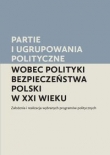 Partie i ugrupowania polityczne wobec polityki bezpieczeństwa Poolski w XXI wieku