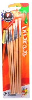 Pędzelki 2674 Komplet 6 sztuk