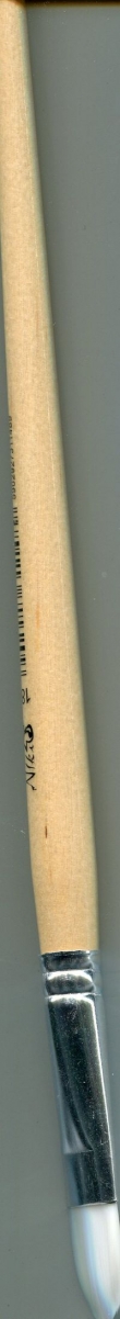 Pędzle nylonowe Koci język Niki nr 18 12 sztuk