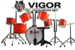 Perkusja vigor gigant 7 bębnów + talerze + stołek