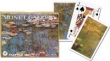Piatnik, karty do gry, 2 talie, Monet, Lilie