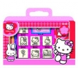 Pieczątki Hello Kitty w walizce