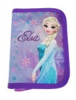 Piórnik 1 suwakowy 2 klapowy Elsa Kraina Lodu
