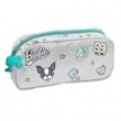 Piórnik Barbie szary