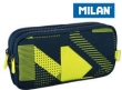 Piórnik MILAN 3-komorowy KNIT żółty