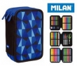 Piórnik MILAN 3-poziomowy z wyposażeniem BLUES