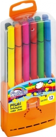 Pisaki trójkątne 12 kolorów