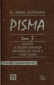 Pisma Tom 3 Eremia w służbie Kościoła Memoriał do Leona X i inne dzieła