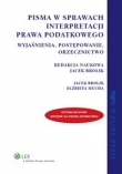 Pisma w sprawach interpretacji prawa podatkowego