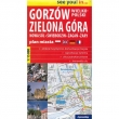 Plan miasta Gorzów Wielkopolski, Zielona Góra, Zielona Góra Nowa Sól, Świebodzin, 1:15 000 papierowa