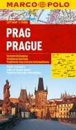 Plan miasta Praga 1:15 000 laminowany