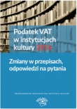 Podatek VAT w instytucjach kultury 2016