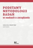 Podstawy metodologii badań w naukach o zarządzaniu