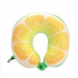 Poduszka podróżna owoce memory pillow cytryna