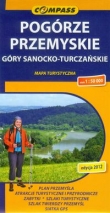 Pogórze Przemyskie Góry Sanocko-Turczyńskie mapa turystyczna  1:50 000