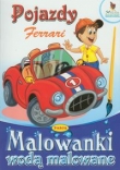 Pojazdy ferrari. Malowanka wodna