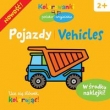 Pojazdy Kolorowanki polsko-angielskie z naklejkami