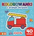 Pojazdy Kolorowanki z grubym obrysem