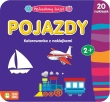 Pojazdy. Maluszkowy świat. Kolorowanka z naklejkami
