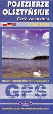 POJEZIERZE OLSZTYŃSKIE CZ.ZACHODNIA MAPA WZKART 9788371352768