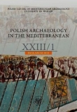 Polish Archaeology in the Mediterranean Tom 23/1