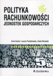 Polityka rachunkowości jednostek gospodarczych