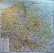 Polska - Mapa administracyjno-drogowa. Ścienna 2015