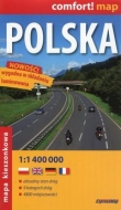 Polska mapa kieszonkowa 1:1 400 000
