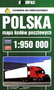 Polska mapa kodów pocztowych