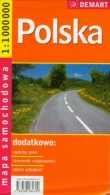 Polska mapa samochodowa