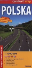 Polska mapa samochodowa 2016 1:1 000 000