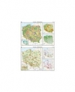 Polska Mapa ścienna Gospodarka - Przemysł i usługi / Gospodarka - Rolnictwo