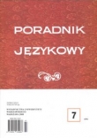Poradnik językowy 7/2008