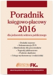 Poradnik księgowo-płacowy 2016 dla jednostek sektora publicznego