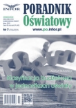 Poradnik Oświatowy Klasyfikacja budżetowa w jednostkach oświaty