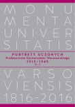 Portrety Uczonych. Profesorowie Uniwersytetu Warszawskiego 1915?1945, M?Ż