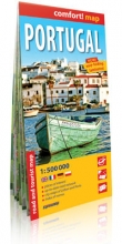 Portugalia comfort! map laminowana mapa samochodowo - turystyczna