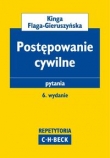 Postępowanie cywilne Pytania