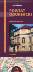 Powiat Obornicki Mapa turystyczna 1:80 000