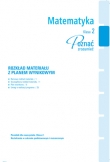 Poznać, zrozumieć. Matematyka. Klasa 2, liceum. Rozkład materiału. Poradnik dla nauczyciela
