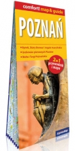 Poznań laminowany map&guide 2w1 przewodnik i mapa