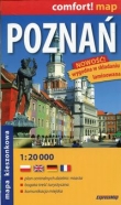 Poznań mapa kieszonkowa 1:20 000