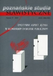 Poznańskie studia slawistyczne Numer 9/2015