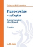 Prawo cywilne - część ogólna. Podręczniki Prawnicze. 12. wydanie