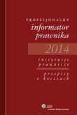 Profesjonalny informator prawnika 2014