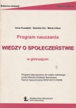 Program nauczania Wiedzy o społeczeństwie w gimnazjum.