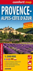 Provence-Alpes-Côte d?Azur laminowana mapa samochodowo-turystyczna 1:300 000